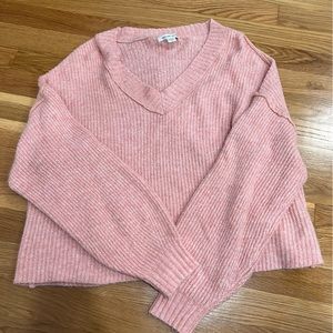 Pink American Eagle sweater